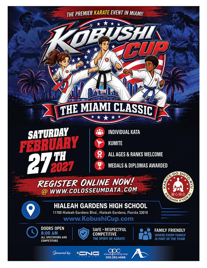 Kobushi Cup 2027: The Miami Classic is set for February 27